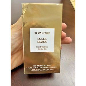Tom Ford Soleil GOLD Blanc Shimmering Body Oil 1.5 OZ 45mL AUTHENTIC Sealed